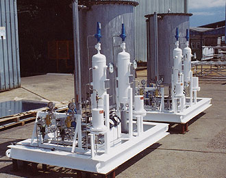 PCOS Corrosion Inhibitor Skid